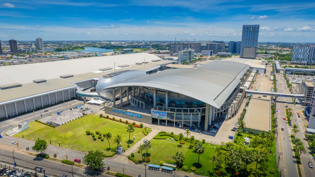 IMPACT Venue DRONE มุมสูง Arena ()