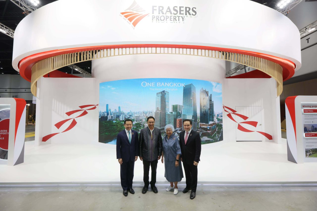 กลุ่มเฟรเซอร์ส พร็อพเพอร์ตี้ ร่วมขับเคลื่อนโลกที่ยั่งยืนในงาน SX