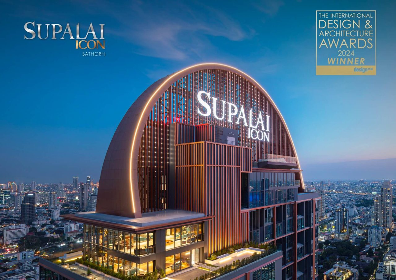 ศุภาลัย ไอคอน สาทร รับรางวัล The International Design & Architecture Awards