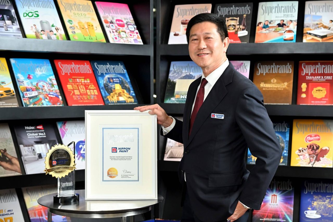 Nippon Paint รับรางวัล Superbrands Thailand