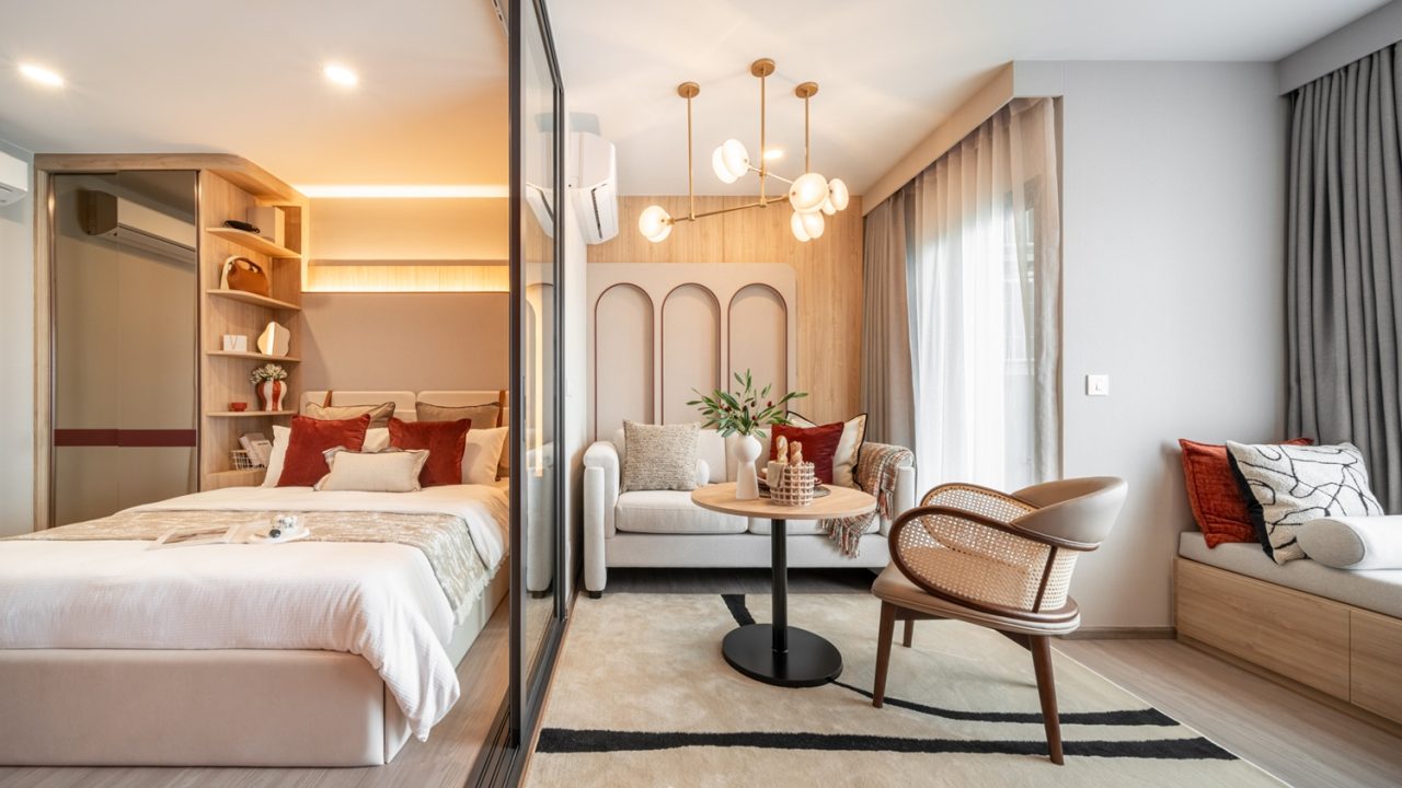 ASPIRE Sukhumvit Rama Mock up Room