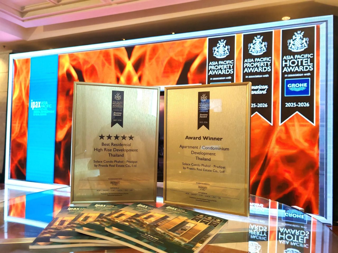 โซลเลซ พหลฯ–ประดิพัทธ์ คว้า รางวัลระดับนานาชาติ