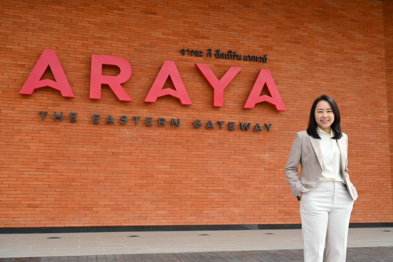 Ms Kamonkarn Kongkathong Managing Director of ARAYA Land Development Company Limited ()