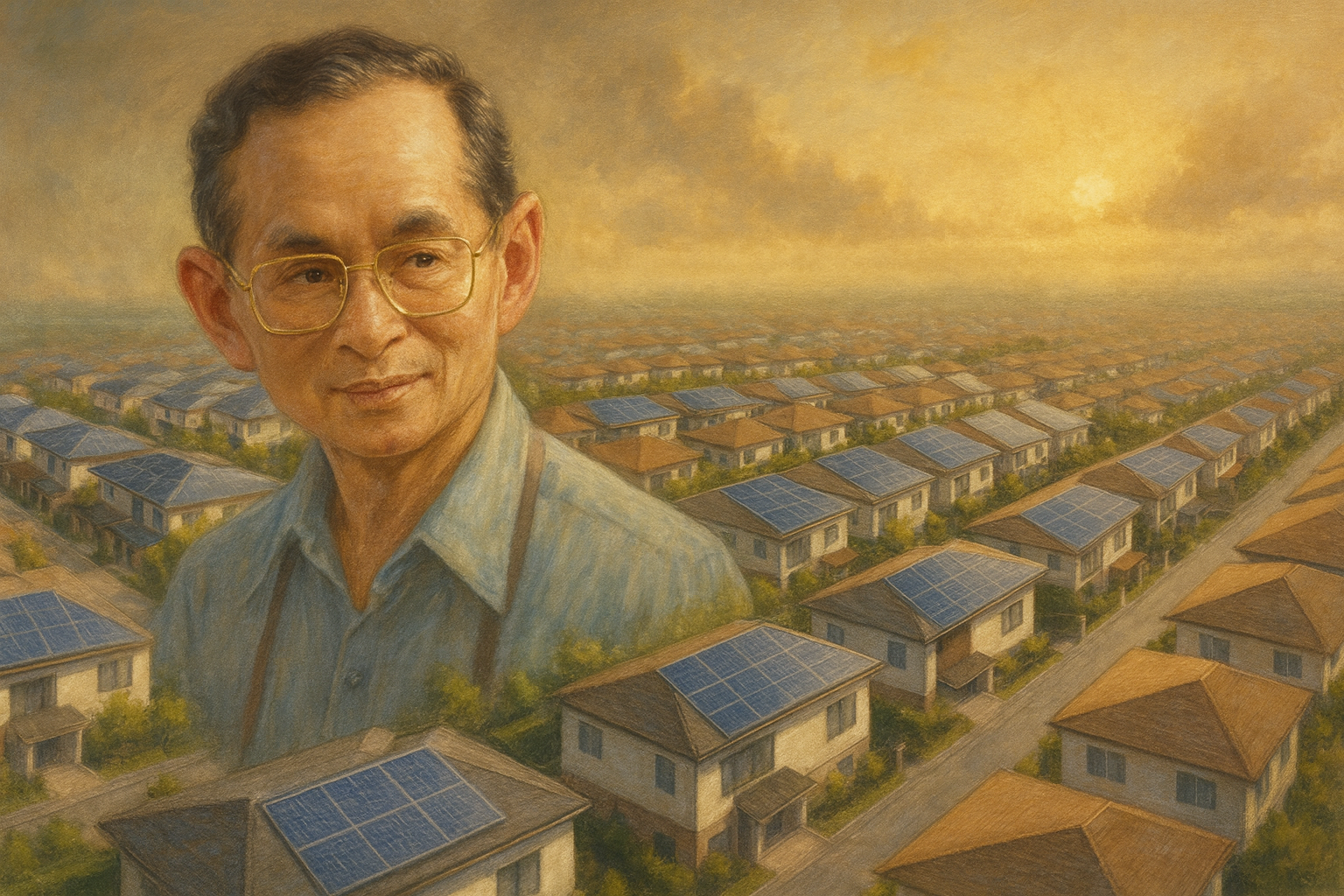 บ้านโซลาร์เซลล์ รัชกาลที่ 9