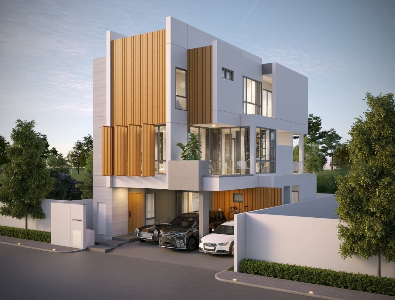 บ้านประเภท Harvard type