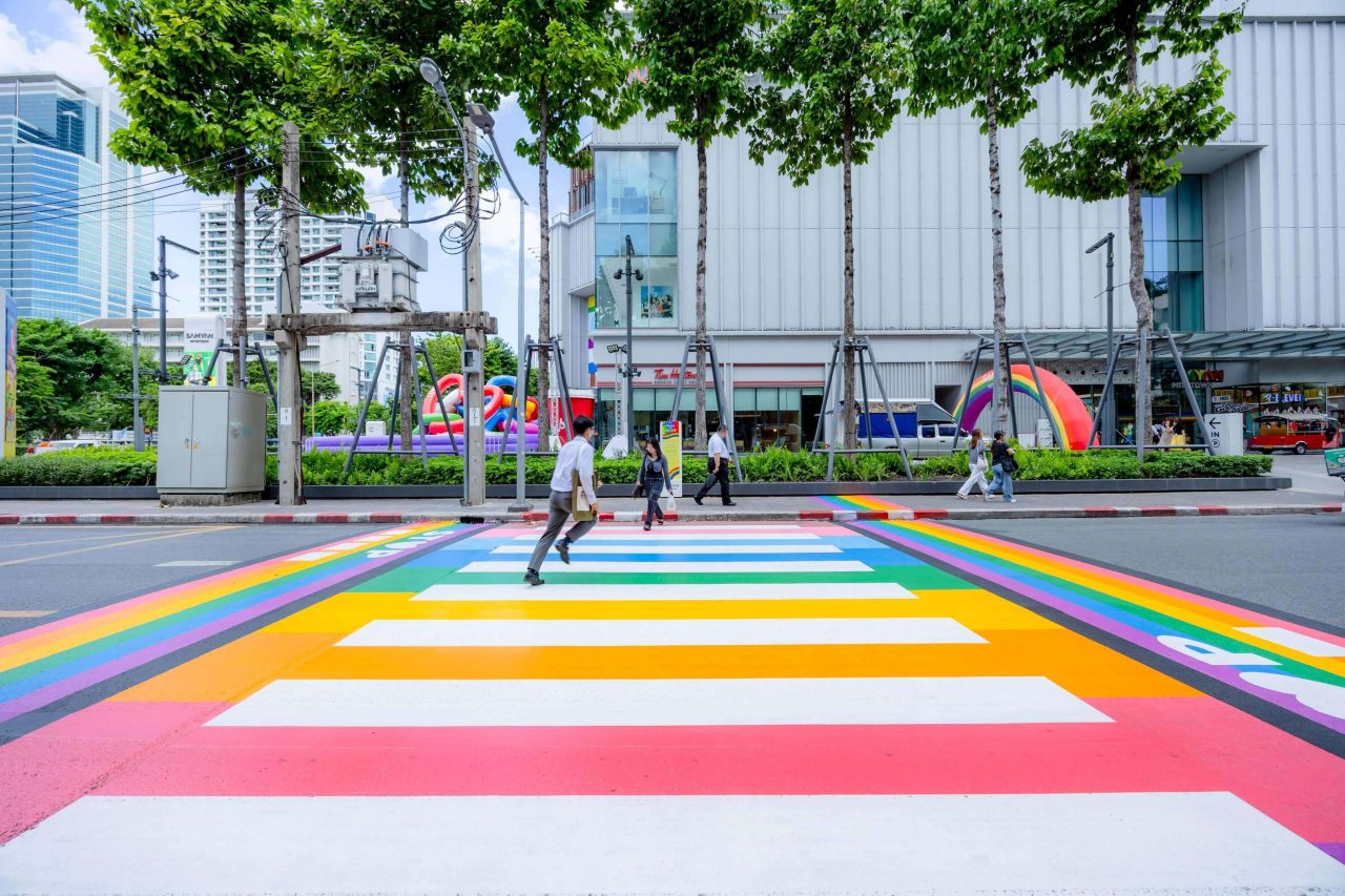 Pride Crosswalk activity