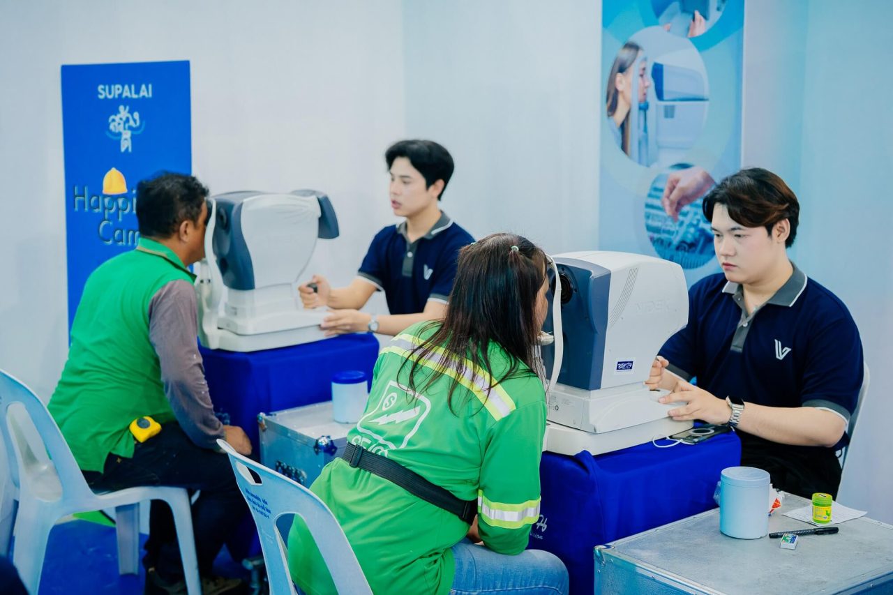 ศุภาลัยสร้างดี ลุยแว่นสร้างสุข เสริม ปันรักช่วยแรงงาน