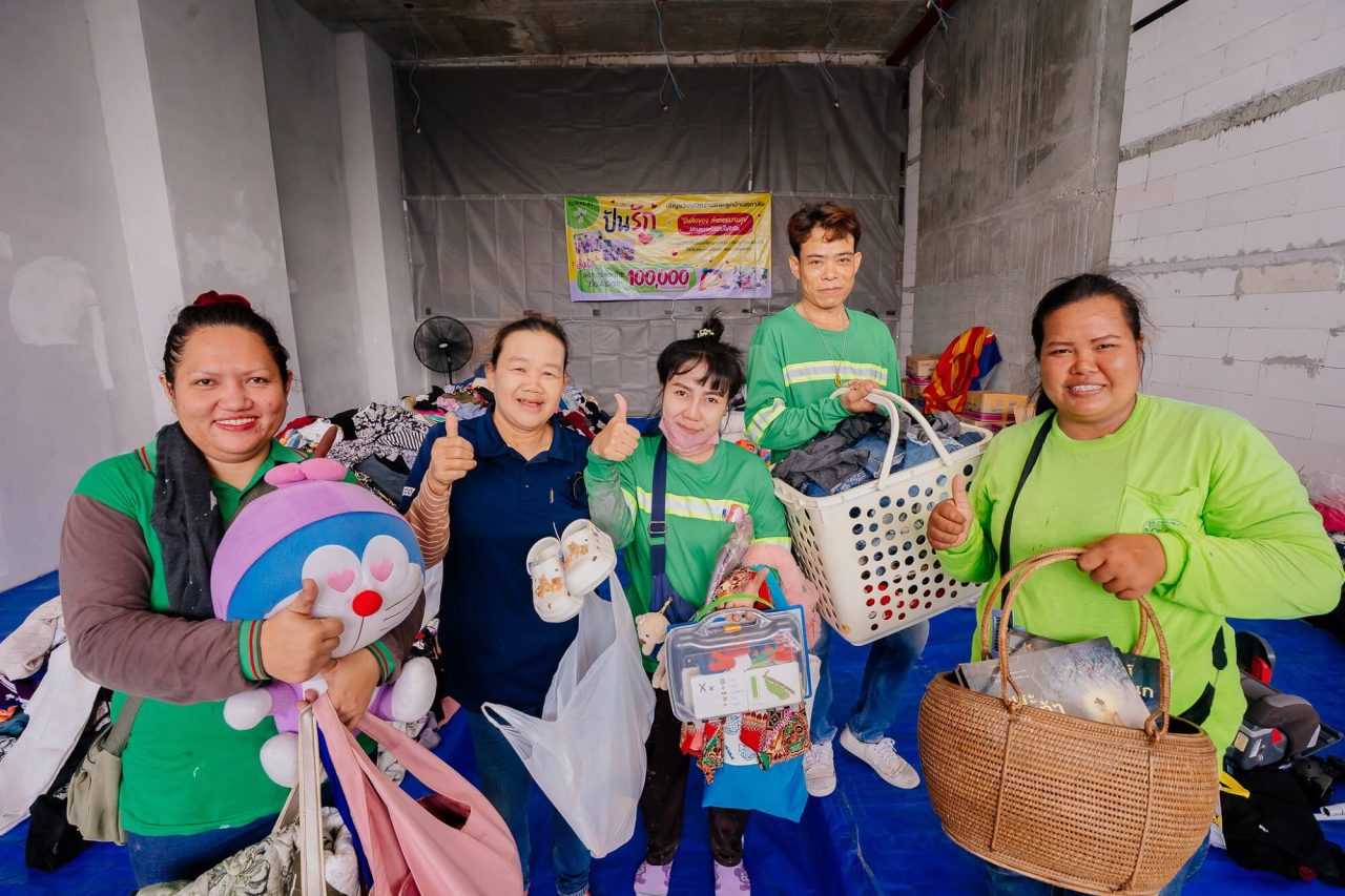 ศุภาลัยสร้างดี ลุยแว่นสร้างสุข เสริม ปันรักช่วยแรงงาน