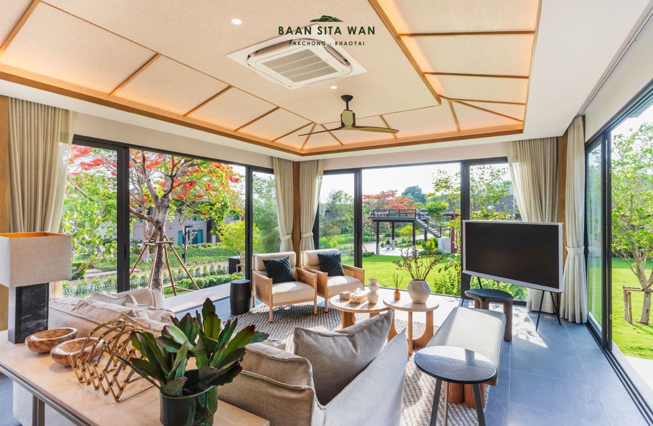 ภาพโครงการบ้านสีตวัน ปากช่อง เขาใหญ่ขนาดใหญ่