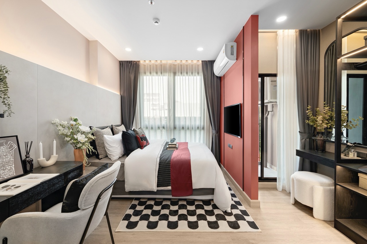Supalai Loft Tha Phra Interchange Bedroom SQM ขนาดใหญ่