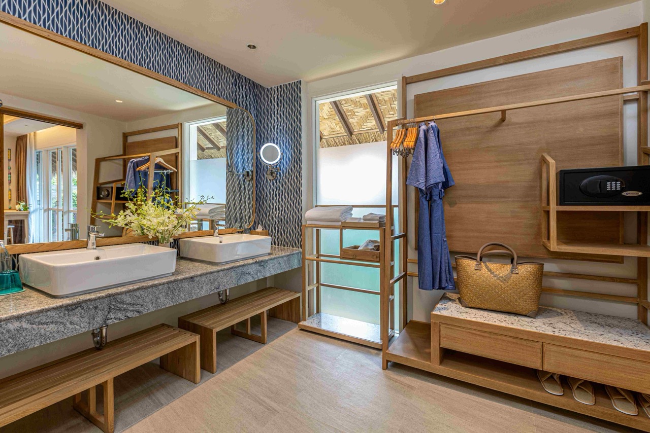 Deluxe Garden Suite Bathroom ขนาดใหญ่