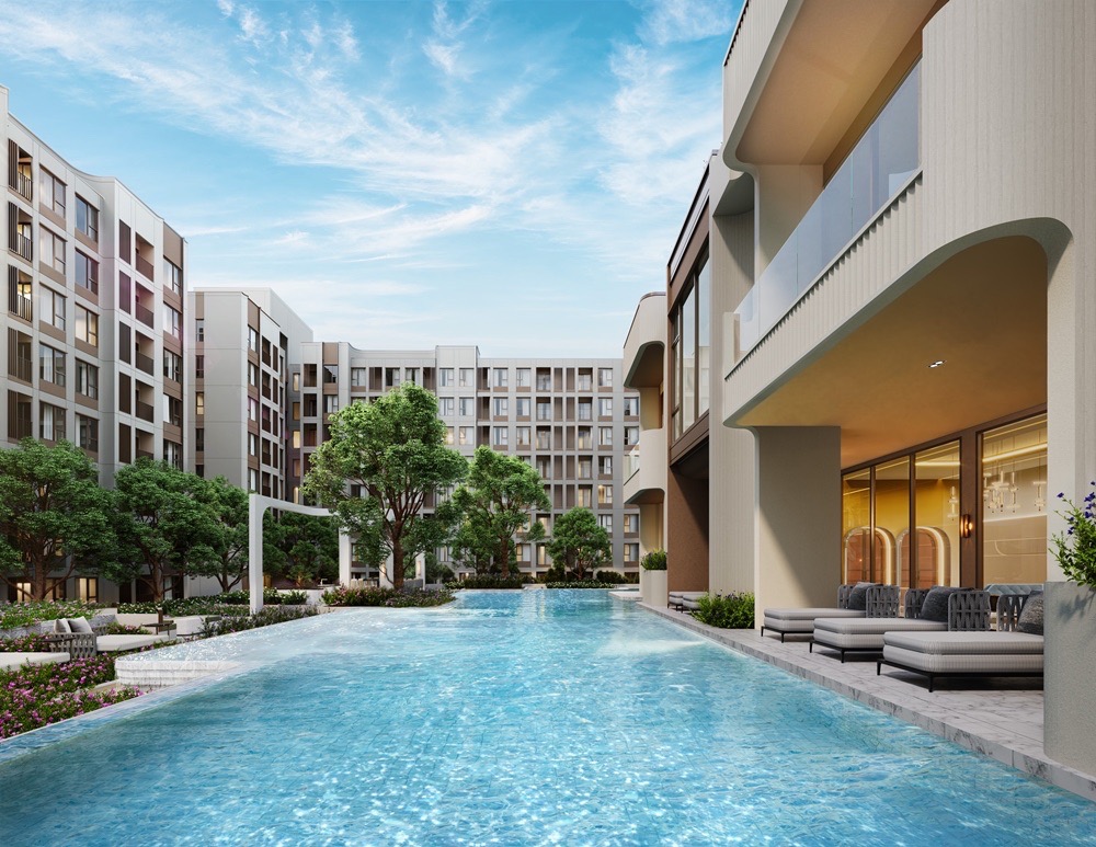 LIFE Ratchada Rama Blooming Pool ขนาดใหญ่