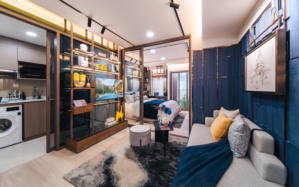 LIFE Ratchada Rama sqm Living ขนาดใหญ่
