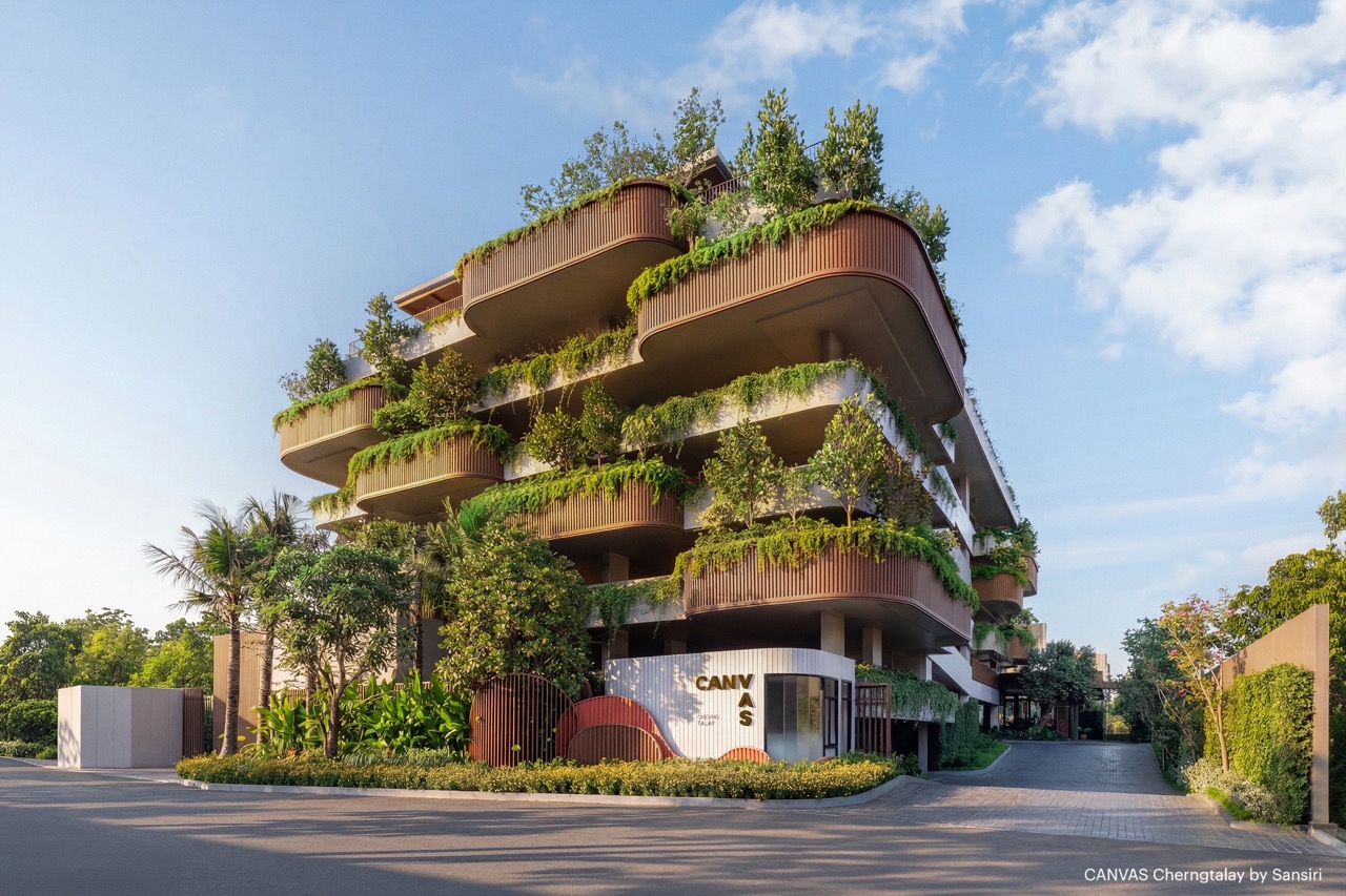 CANVAS Cherngtalay building ขนาดใหญ่