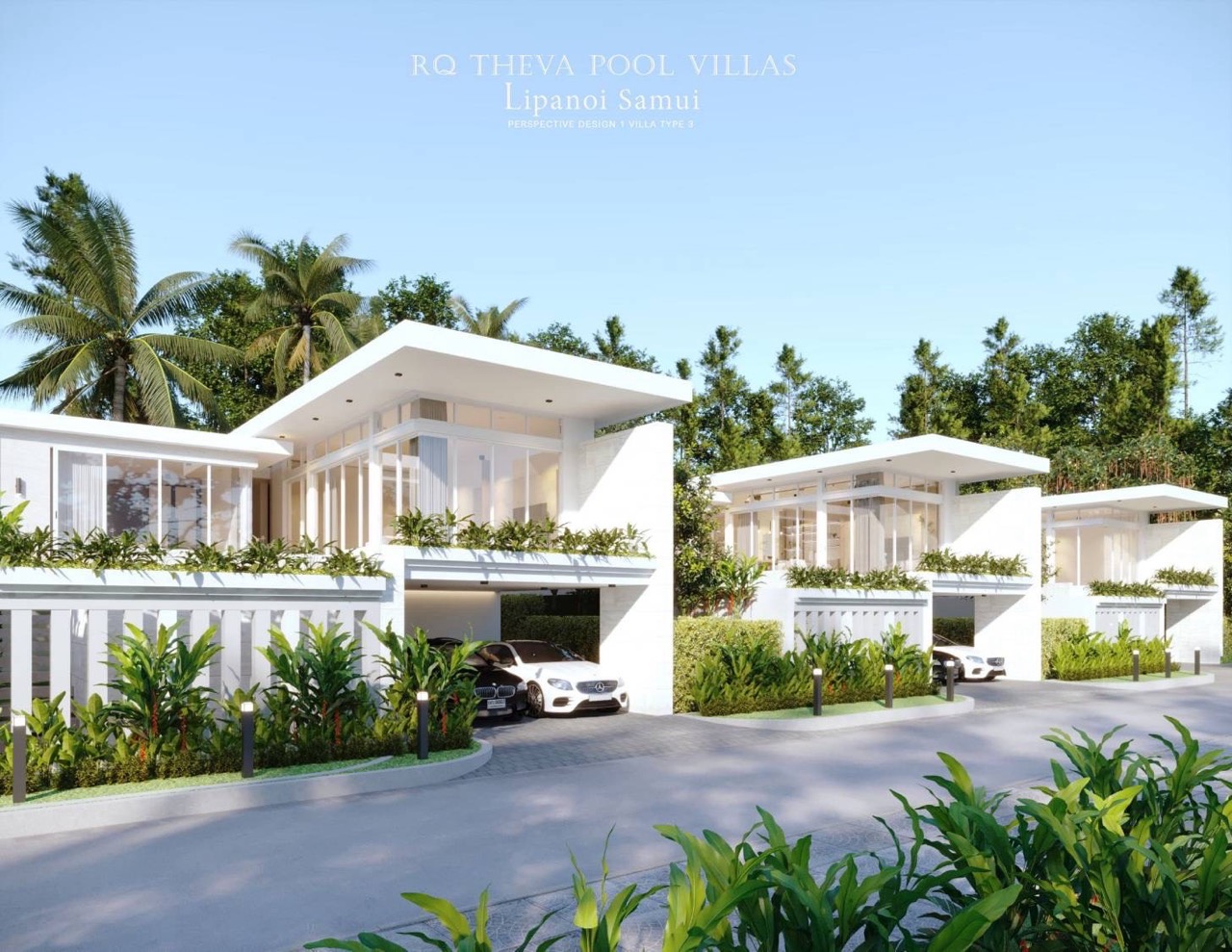 RQ THEVA POOL VILLAS Lipanoi Samui ขนาดใหญ่