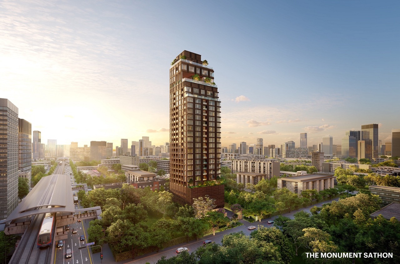 The Monument Sathon overall buildings lo res ขนาดใหญ่