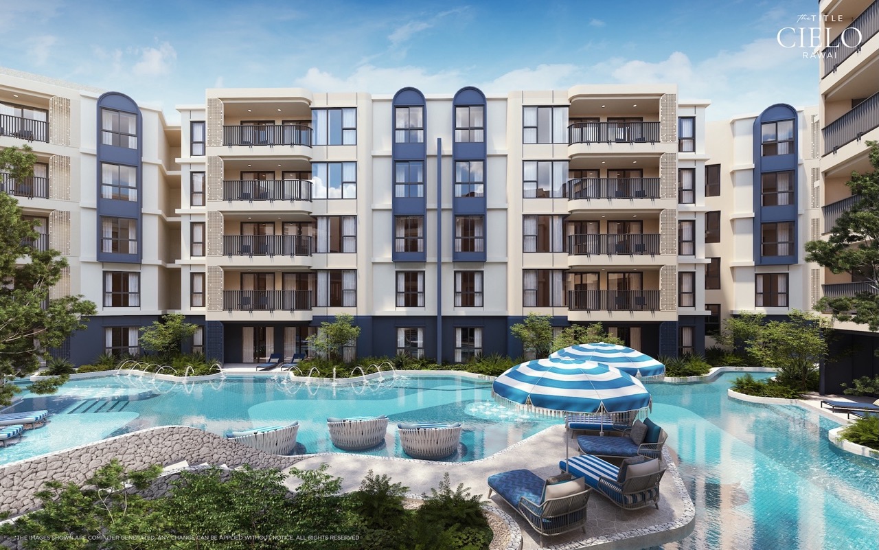 Beach Coast Pool Cielo ขนาดใหญ่