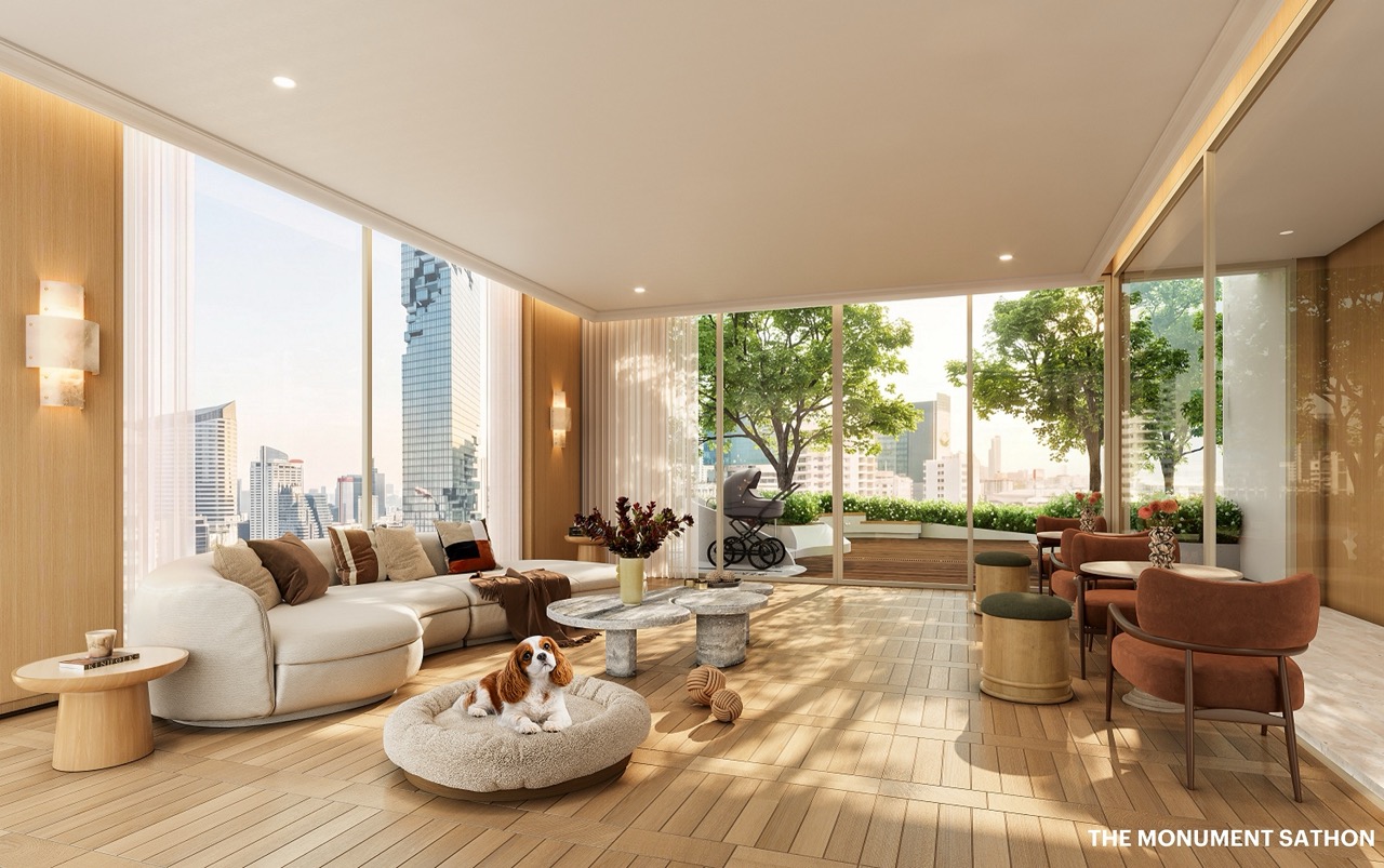 The Monument Sathon Pet Lounge re ขนาดใหญ่