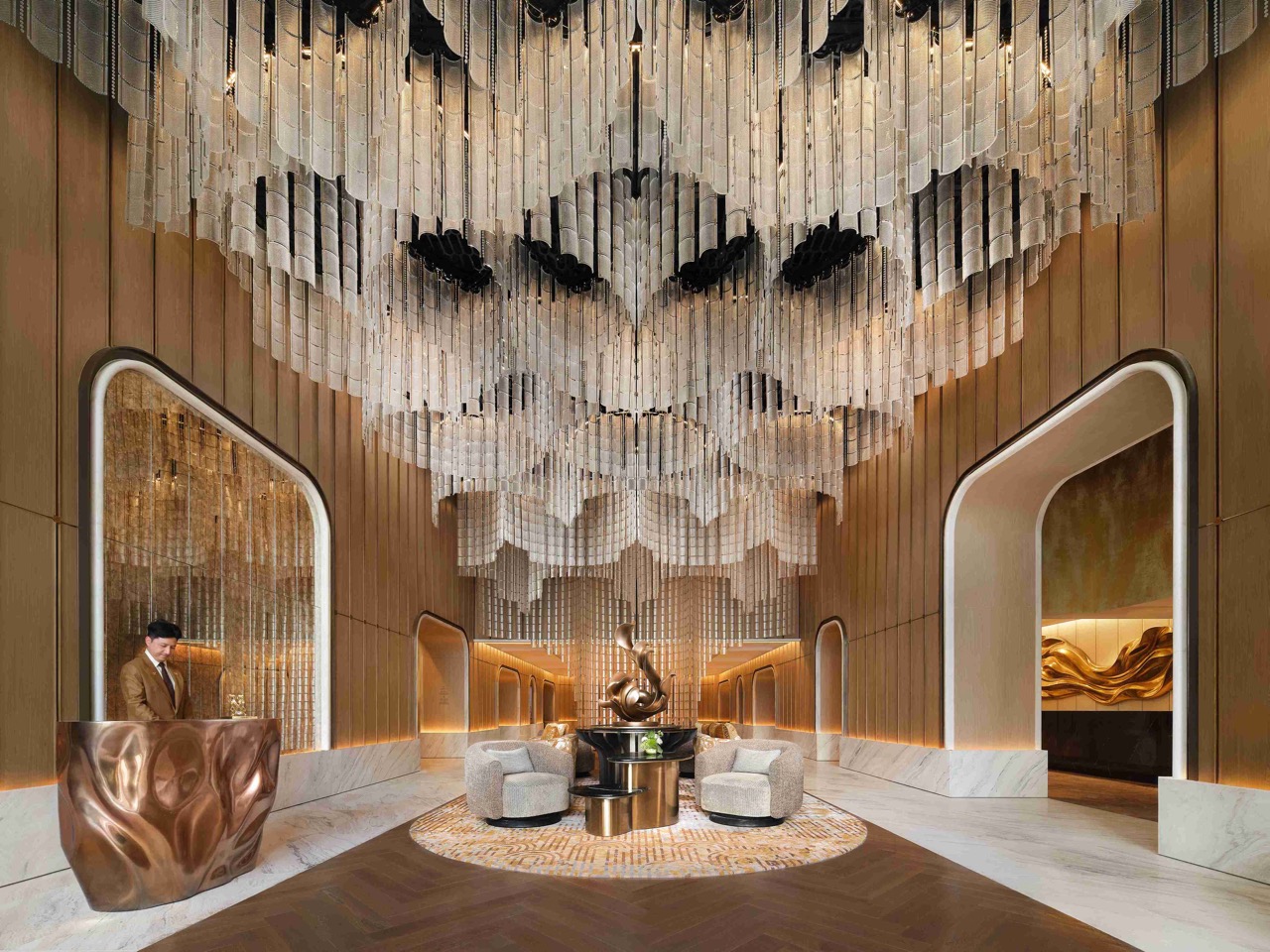 Fairmont Lobby ขนาดใหญ่